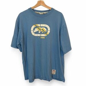 Ecko Unlimited Blue Short Sleeve Tee with Graphic Design